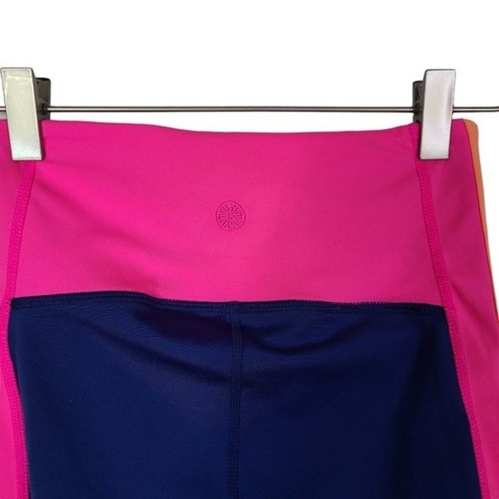 LILLY PULITZER Pants Womens XXS Blue Pink 24" Weekender High-Rise Midi Leggings - Picture 6 of 11